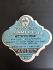 VK Bieretikett Brauerei Voss Rostock Caramel Bräu