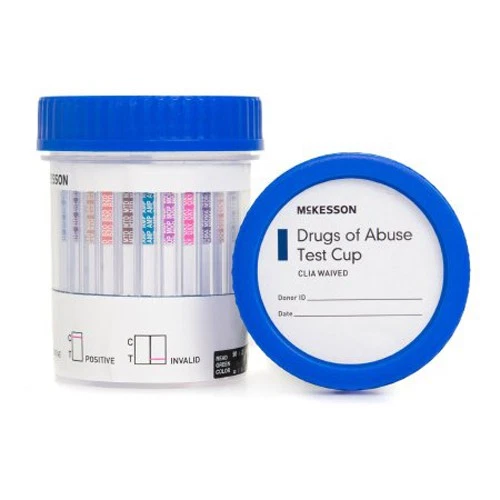 Drugs of Abuse Test Kit 25 Tests CLIA Waived 16-6125A3 Box Of 25 By McKesson - Image 1 of 1