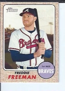 Freddie Freeman 2017 Topps Heritage SP - Imagen 1 de 1