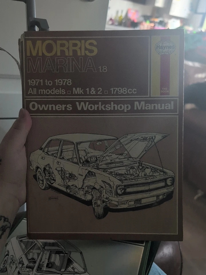Morris Marina 1.8 1971-1978 Haynes Owners Workshop Manual - Image 1 of 1