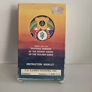 Golden Dawn Tarot Deck - Vintage 1978 Wang Occult Crowley OTO magick Divination - Picture 1 of 6