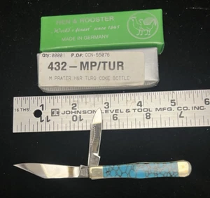 Hen & Rooster Michael Prater Pocketknife 432-MP/TUR - Picture 1 of 2