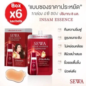 6x SEWA Insam Essence Pore Minimize Facial Skin Serum Reduce Wrinkle Whiten 8ml. - Picture 1 of 8