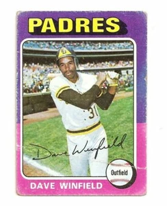 Vintage Topps #61 Topps Dave Winfield San Diego Padres Baseball Card - 1975 - Picture 1 of 4