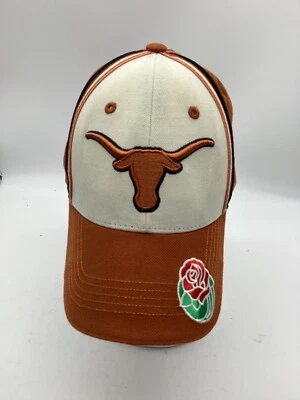 Texas Longhorn 2006 玫瑰碗可调节丙烯酸/羊毛混纺棒球帽 H3 — 第 1/4 张图片