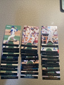 1993 Pinnacle Cooperstown Complete (30) Card LE Set *21 HOFers Ryan Brett Yount