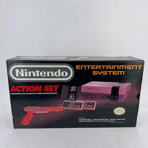 NES Nintendo Entertainment System NES-001 Action Set Console - Picture 1 of 12