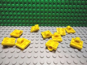 Lego 10 Amarillo 2x2 Placa con 1 Pin Agujero Coche Camión NUEVO - Imagen 1 de 1