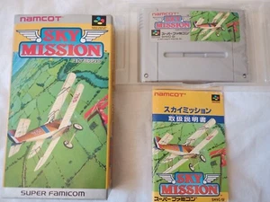 Sky Mission Nintendo Super Famicom SFC SNES Japón Importación Juego Vendedor de EE. UU. - Imagen 1 de 15