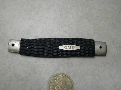 Estojo XX- 6375- Cabo de osso frontal- Bolsters de prata níquel- Forro de latão- Sem rachaduras - Imagem 1 de 4