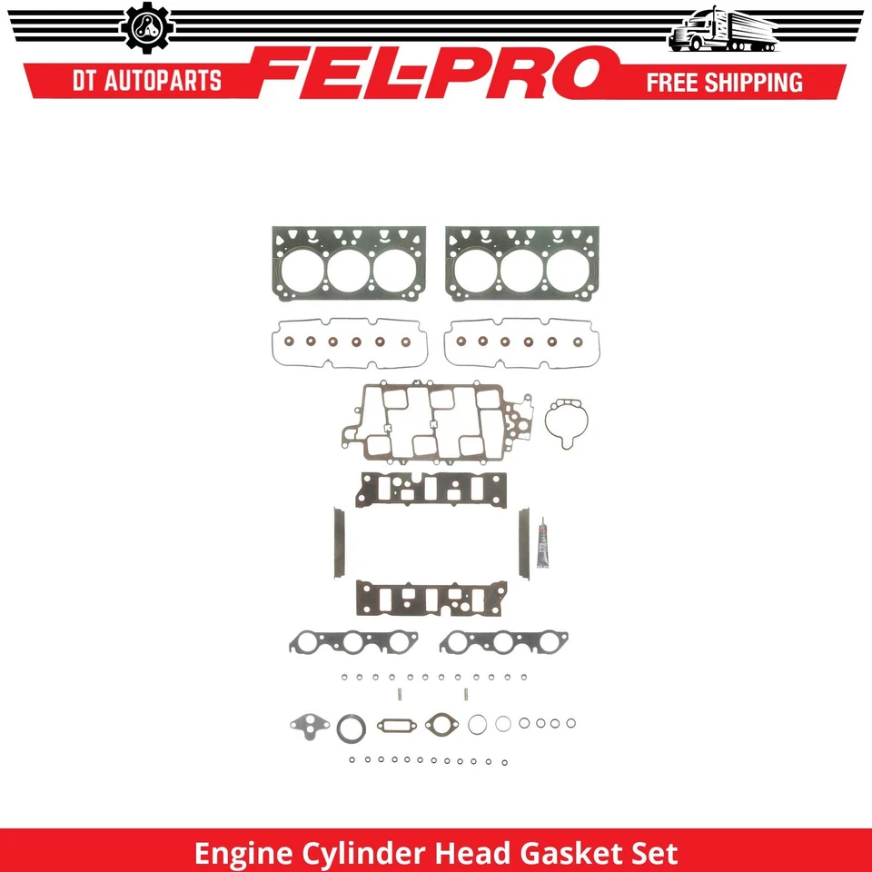 For 1997-2005 Pontiac Grand Prix 3.8L V6 Engine Cylinder Head Gasket Set Fel-Pro - Image 1 of 1