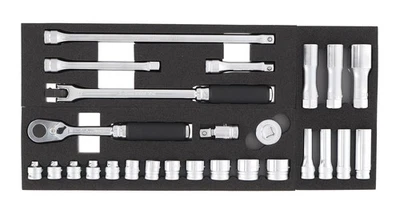Ko-ken Socket Set Z-EAL 3285Z 26Pcs Drive Angle: 9.5mm 26 points 1 set - Image 1 of 4