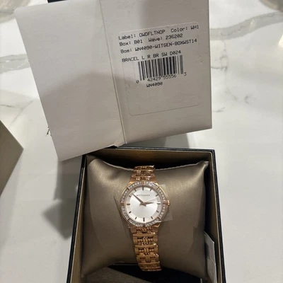 Часы Wittnauer WN4090 LAUREATE 24 бриллианта розовое золото тон платье $850 отличный подарок - Изображение 1 из 3