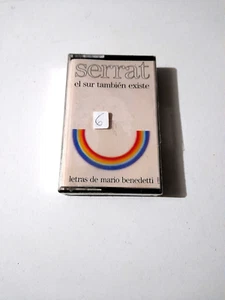 JOAN MANUEL SERRAT "EL SUR TAMBIEN EXISTE" CASSETTE K7 PRECINTADO SEALED BENEDET - Imagen 1 de 2