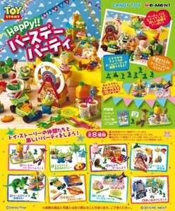 Re-Ment Toy Story Happy Birthday Party Komplettsatz 8 Sorten aus Japan - Bild 1 von 10