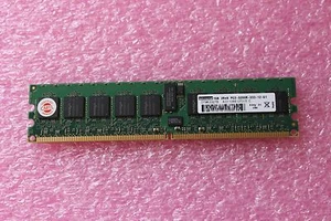 DTM63327B Dataram 1GB DDR2-400MHz ECC Reg CL3 240-Pin DIMM Dual Rank Memo - Picture 1 of 3