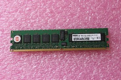 DTM63327B Dataram 1GB DDR2-400MHz ECC Reg CL3 240-Pin DIMM Dual Rank Memo - Image 1 of 3