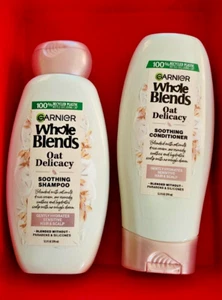 2 PACK WHOLE BLENDS OAT DELICACY MOISTURIZING SHAMPOO WITH OAT MILK 12.5 OZ - Picture 1 of 13