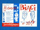 (M11-50) RISTORANTE BIAGI - Adesivo-Sticker anni '80 (11,50 Cm) NUOVO-NEW