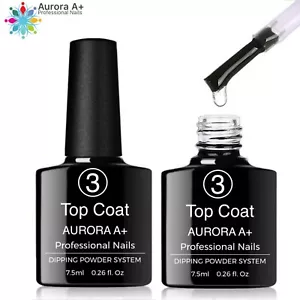 TOP COAT Dipping System Dip Nail Shining Acrylic Powder Nails 7.5ml (Step 3) - Picture 1 of 4