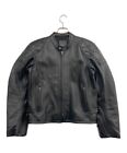 KADOYA Men's Leather Jacket Riders Black Size:LL/8789