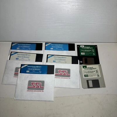 Advanced D&D Eye of the Beholder IBM PC 5.25" Disks, Darkmoon 3.5” Disks Only G4 - Image 1 of 4