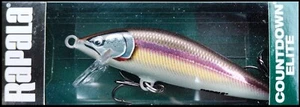 FISHING LURES RAPALA COUNTDOWN ELITE CDE 7,5 cm (3 inch) GDWK color (sinking) - Picture 1 of 2