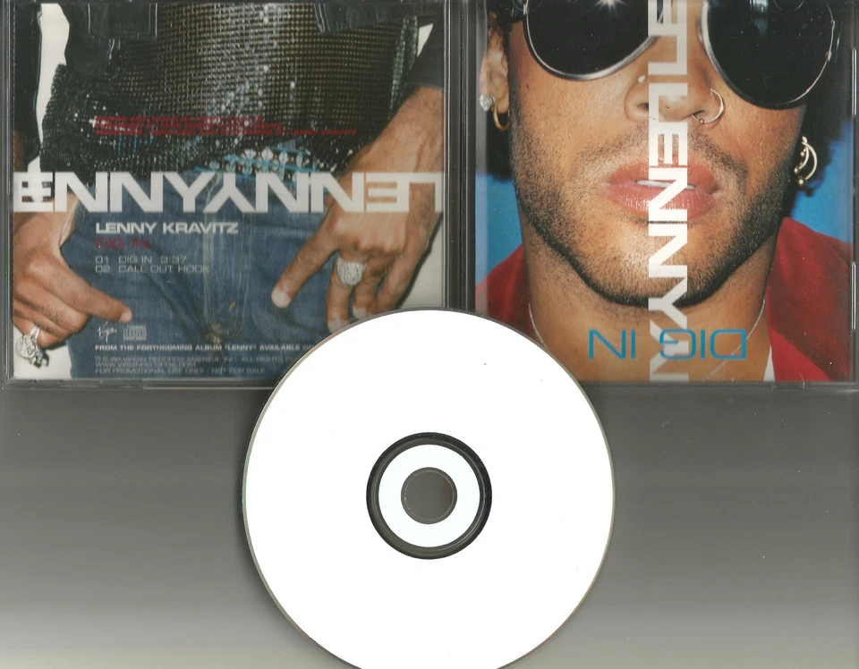 LENNY KRAVITZ Dig In  LIMITED PROMO Radio DJ CD single 2001 USA MINT Foto 1 de 1