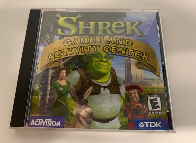 Shrek Smash n' Crash Racing (Nintendo GameCube GC) Booklet / Manual Only