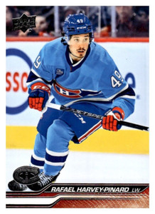 2023-24 UD Upper Deck Series 1 95	Rafael Harvey-Pinard	Montreal	Canadiens