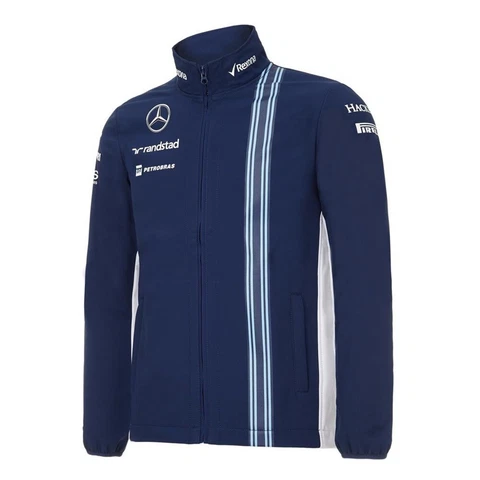 Williams Martini Racing Teamline Womens Softshell Jacket navy - size S Cover