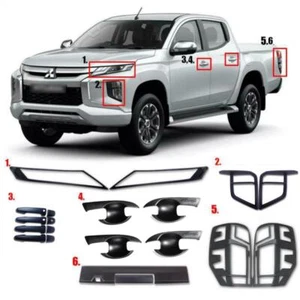 TESTA-FANALI POSTERIORI-COPERTURA-MANIGLIA-GUSCI- PER MITSUBISHI TRITON L200 MR 19-20 - Foto 1 di 12