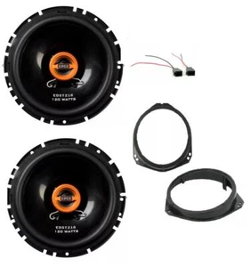 Altavoces coaxiales de audio para puerta de coche EDGE 6,5" 17 cm para Vauxhall Vivaro 2001-14 - Imagen 1 de 1