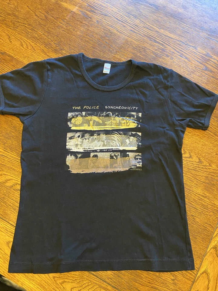 The Police Synchronicity Ladies Shirt Fits Like Sz XS - Image 1 of 4