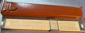 DIETZGEN Maniphase Multiplex #1732 Decimal Trig Type Log Log Rule + leather case - Picture 1 of 1