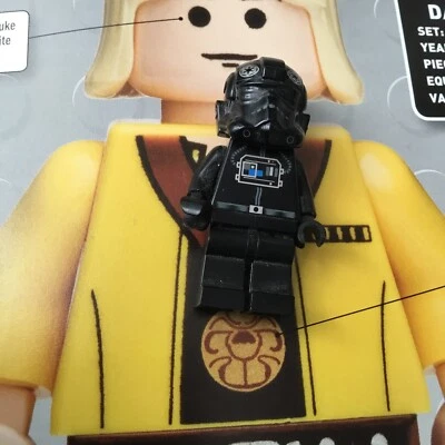 Lego - Star Wars - TIE Defender Pilot - Genuine Minifigure (sw0268) - Image 1 of 2