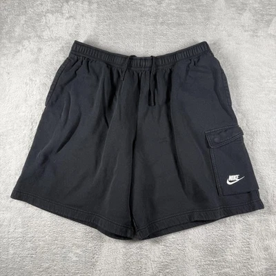Pantalones Cortos Nike Para Hombre 2XL Negros Ropa Deportiva Club Polar Carga Sudor Rendimiento XXL Foto 1 de 4