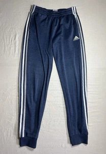 Adidas Athletic Track Pants Blue Boys Size 14/16 Excellent Condition - Picture 1 of 9