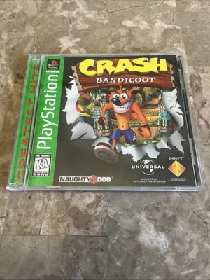 Crash Bandicoot (PlayStation 1, 1996) PS1 Complete Tested - Image 1 of 4