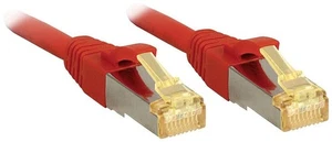 Lindy Cavo RJ45 S/FTP LSOH rosso, 1m 1 m rosso - Afbeelding 1 van 2