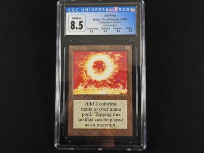 Sol Ring CGC 8.5 NM/Mint+ [Collector's Edition] Mtg Magic Free Shipping - Image 1 of 2