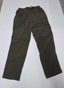 Men's Karrimor Aspen Zip-Off Trouser Pants Green Size M Lightweight Outdoor NWT - Picture 1 of 7