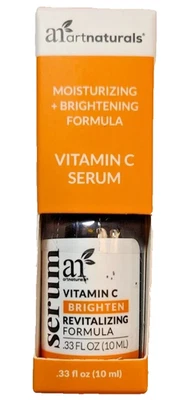 Fórmula de suero hidratante + iluminador de vitamina C ARTNATURALS 0,33 OZ EA. Foto 1 de 4