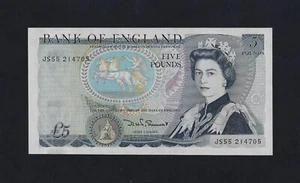 Great Britain 5 POUNDS 1980 - 1987 P-378 GEM UNC UK ENGLAND - Picture 1 of 2
