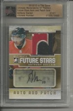 12-13 ITG Ultimate Memorabilia Future Stars Auto & Patch Anthony Duclair Gold /1