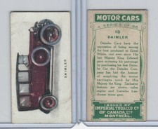 C22 Imperial Tobacco, Motor Cars, 1921, #13 Daimler