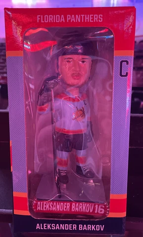 Aleksander Barkov 2023 Reverse Retro Bobblehead NHL Hockey Florida Panthers SGA Cover