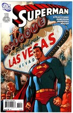 Superman (2006) #711B NM 9.4 1:10 Dave Johnson Variant