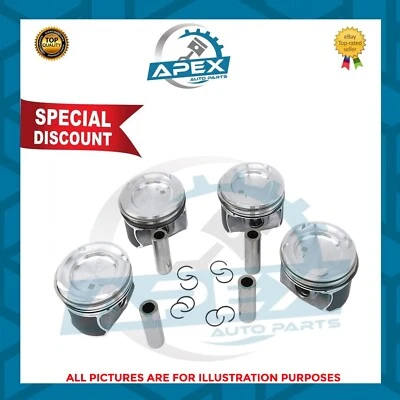 MERCEDES BENZ A B C E G CLASS 2.0 PETROL M270.920 M274.920 PISTON STD X4 - Image 1 of 2