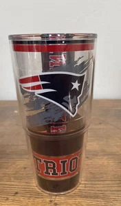 PATRIOTS - Tervis Tumbler 24 oz - NFL New England EXCELLENT - Imagen 1 de 9